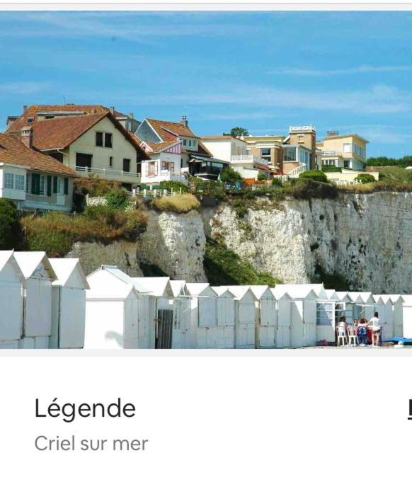 Les Coteaux Vue Mer Criel-sur-Mer Kültér fotó
