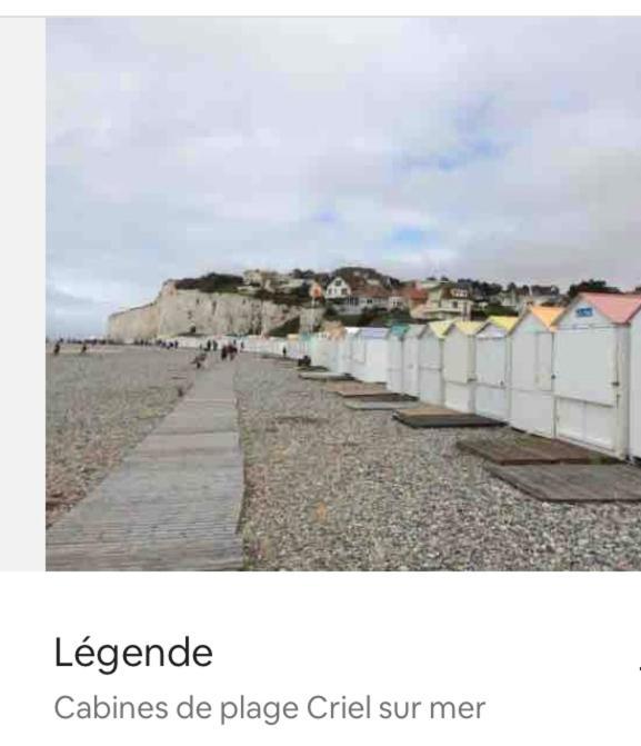 Les Coteaux Vue Mer Criel-sur-Mer Kültér fotó